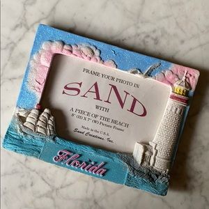 3D Frame Beach Scene - Florida Lighthouse 5”x 7”